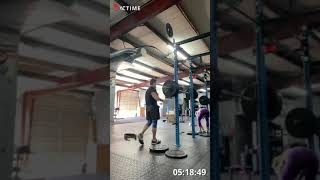Clint Thompson TFX 2022 Qualifier WOD 4