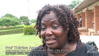 Prof Thérèse Agneroh, International Plant Nutrition Institute Ipni, Côte Divoire