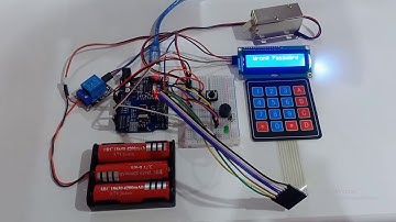 MEC522 INTEGRATED TINKERCAD PROJECT - SMART DOOR LOCK