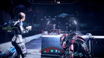 Mass Effect Andromeda Cross Chasm of Builders Bridge On Way to Taavos