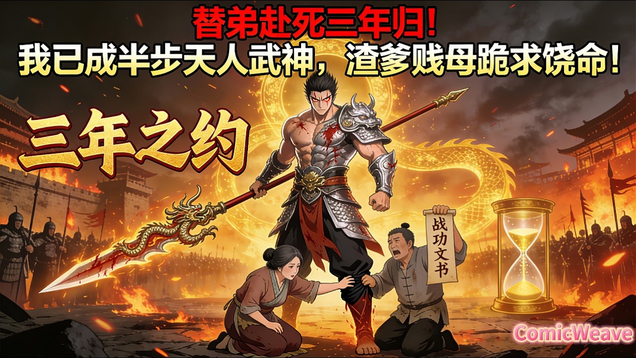 🔥全集｜棄子歸來即武神！滅赤焰魔龍震懾全城，葉家跪舔我懶得看！