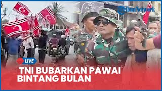 🔴 LIVE: TNI Bubarkan Pawai Bintang Bulan saat Demo Status Bencana di Aceh, Massa & Aparat Ricuh