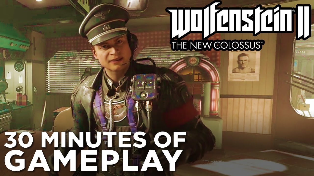 Video till Gameplay från Wolfenstein II: The New Colossus