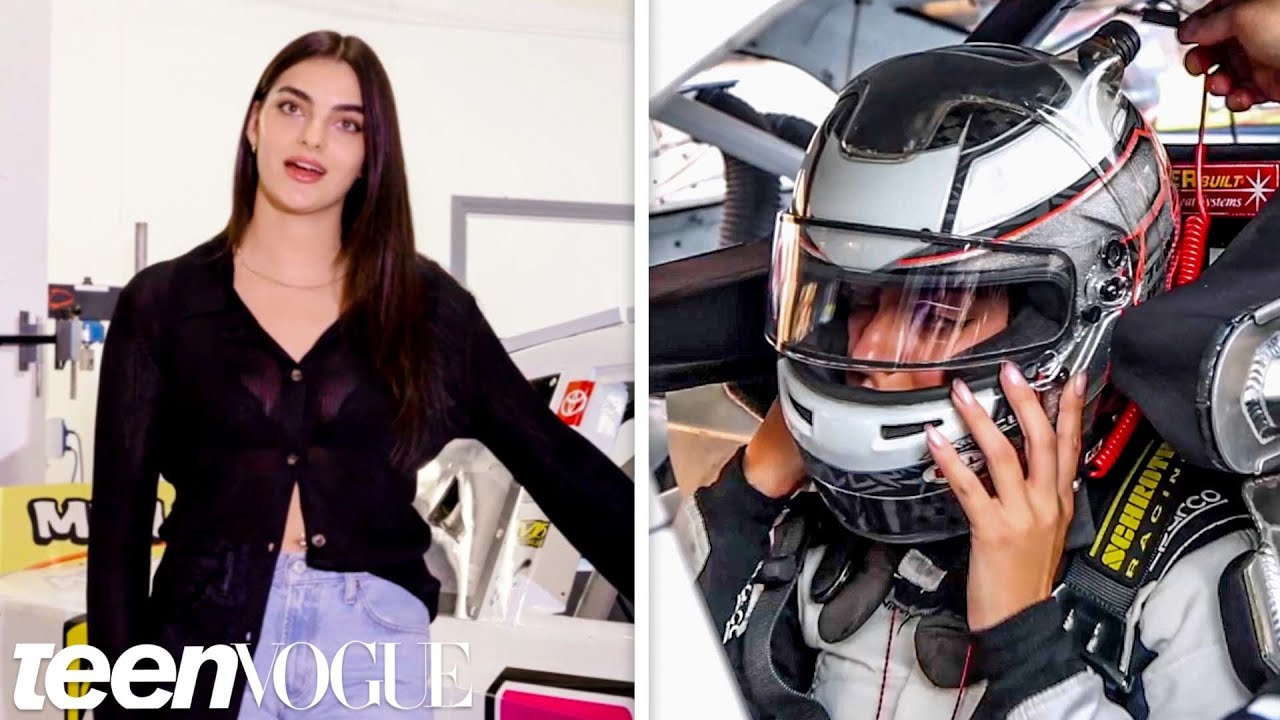 23-Year-Old NASCAR Driver's Daily Routine 1 Week Before Her Races | Teen Vogue