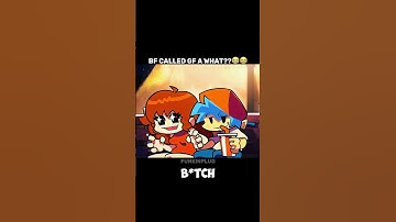 BF called GF a WHAT??😭✌️ #fnf #funny #animation #sprunki