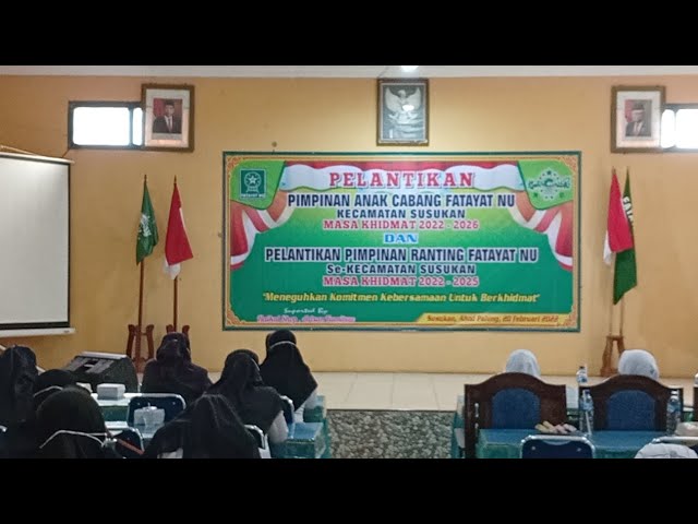 PELANTIKAN PAC FATAYAT NU KEC. SUSUKAN (Banjarnegara) class=