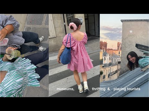 A Girls Weekend In Paris 🇫🇷 Museums, Vintage Shopping & Playing Tourist !!