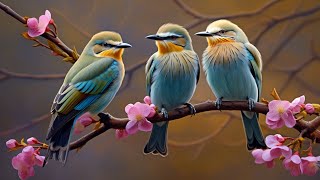 The Most Colorful Birds in the World | Breathtaking Nature & Wonderful Birds Songs | Stress Relief