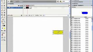 Tutorial 1 Suara pada tombol Dengan Flash 8