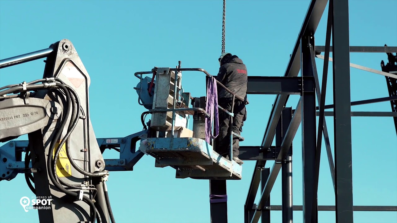 Nieuwbouw Scheer Dakkapellen - Bedrijventerrein Houthakker II Bemmel - Staalcontructie