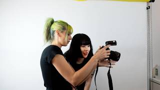 behind the scenes of shooting a clothing campaign in nyc