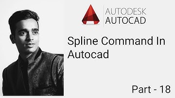 Spline Command In Autocad in Hindi | Spline Command  Autocad | Veena | Interior