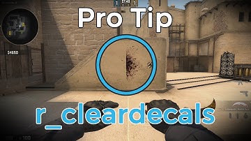 CSGO - Pro Tip - Improve visibility by Clearing Decals