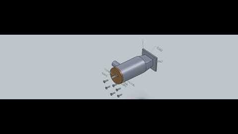 Solidworks Combustor And Flame Holder