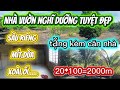 400/ NHÀ VƯỜN NGHĨ DƯƠNG HƠN 10 LOẠI CÂY AN TRÁI ĐANG CHO THU MT ĐƯỜNG LIÊN XÃ 670/TRIỆU