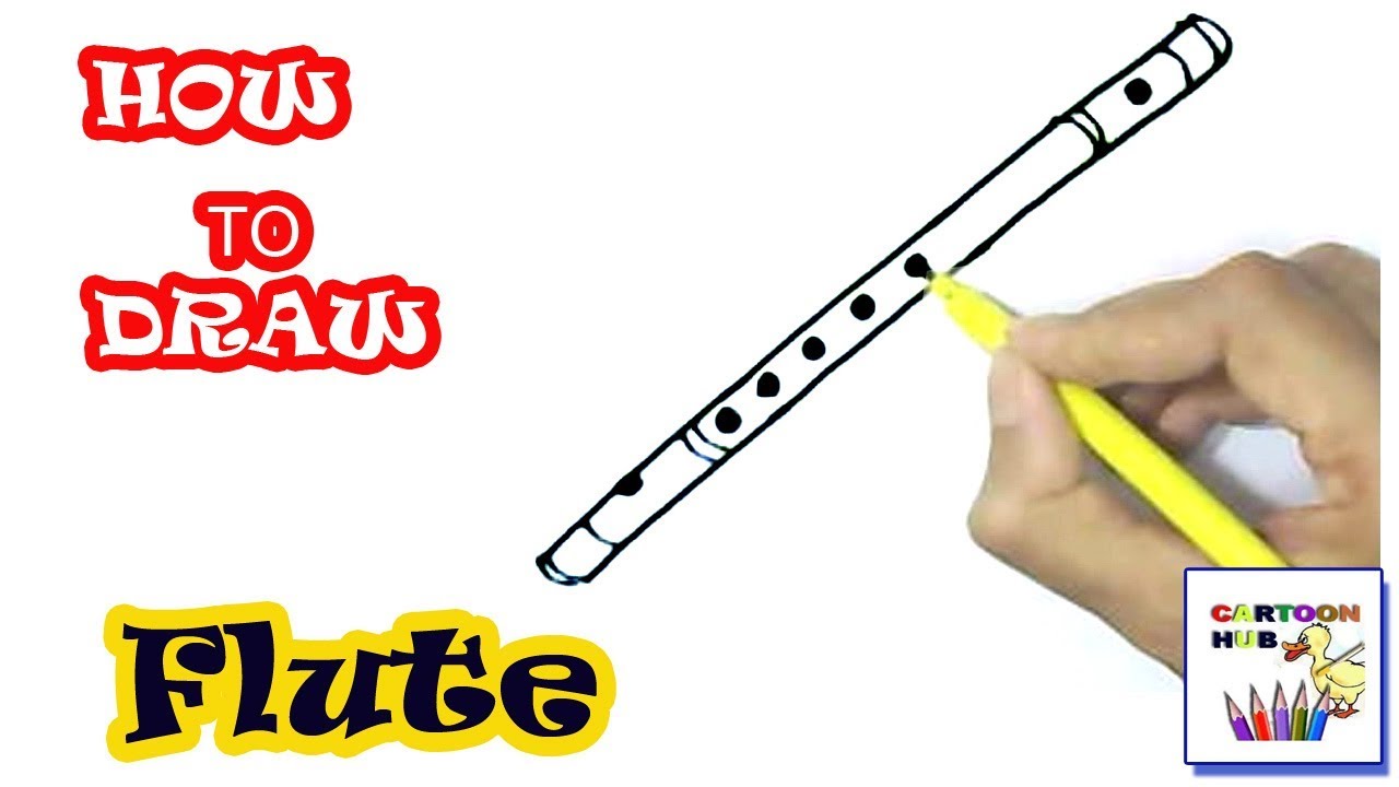Featured image of post How To Draw A Flute Kids This tutorial shows the sketching and drawing steps from start to finish