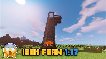 Minecraft 1.17+ IRON FARM TUTORIAL | Easy, Efficient, Compact Design