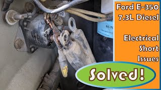 Van Life Build | Ford E350 Stealth Conversion | Starter Solenoid Replacement | Ep 20