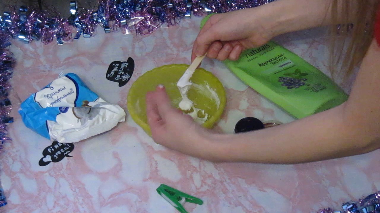 Лизун из ШАМПУНЯ И КРАХМАЛА?\Nastya Vestomova YouTube