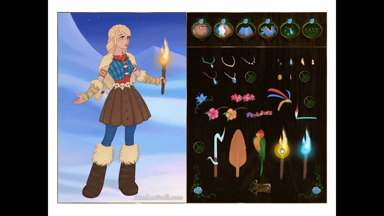 Tribal Princess: Dress up game demo 