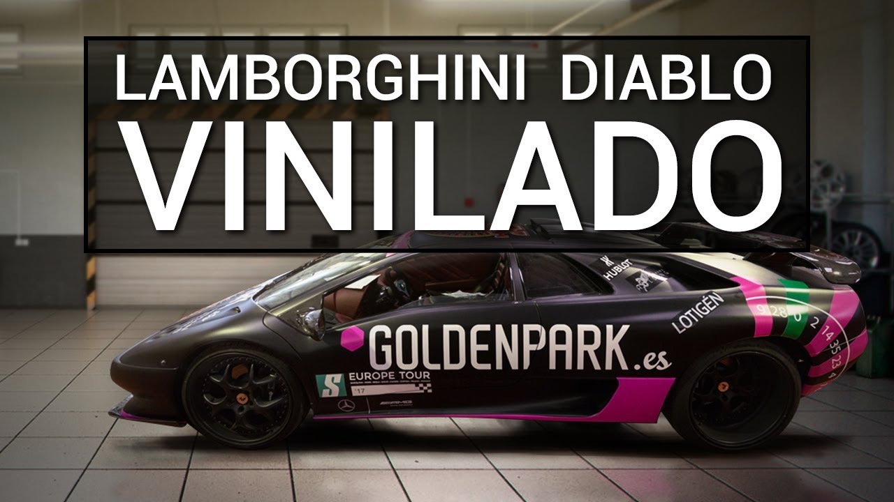 Así se vinila un Lamborghini | by GoldenPark.es