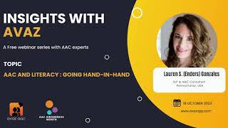 AAC and Literacy: They Go Hand-in Hand -  Lauren S. (Enders) Gonzales