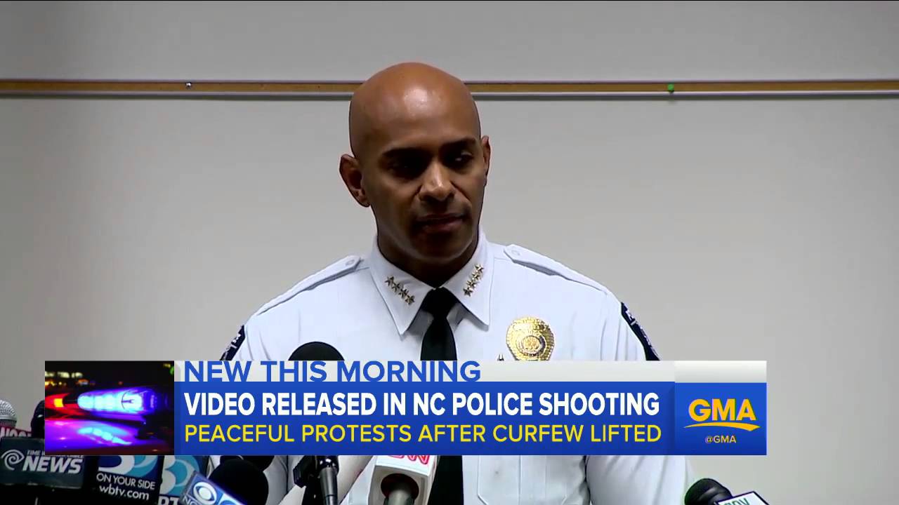Newly Released Video Raises Questions About Charlotte Police Shooting YouTube