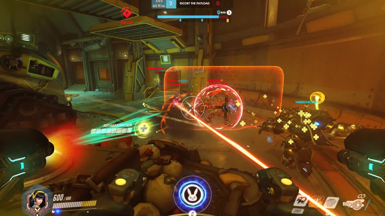 Overwatch DVa TeamKill