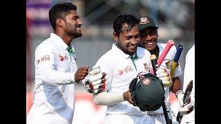 BANGLADESH WINNING MOMENT AGAINST AUSTRALIA 2017 1ST TSET MATCH screenshot 4