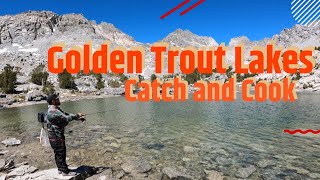 Golden Trout Lakes Catch and Cook | Lucky Tides Fishing