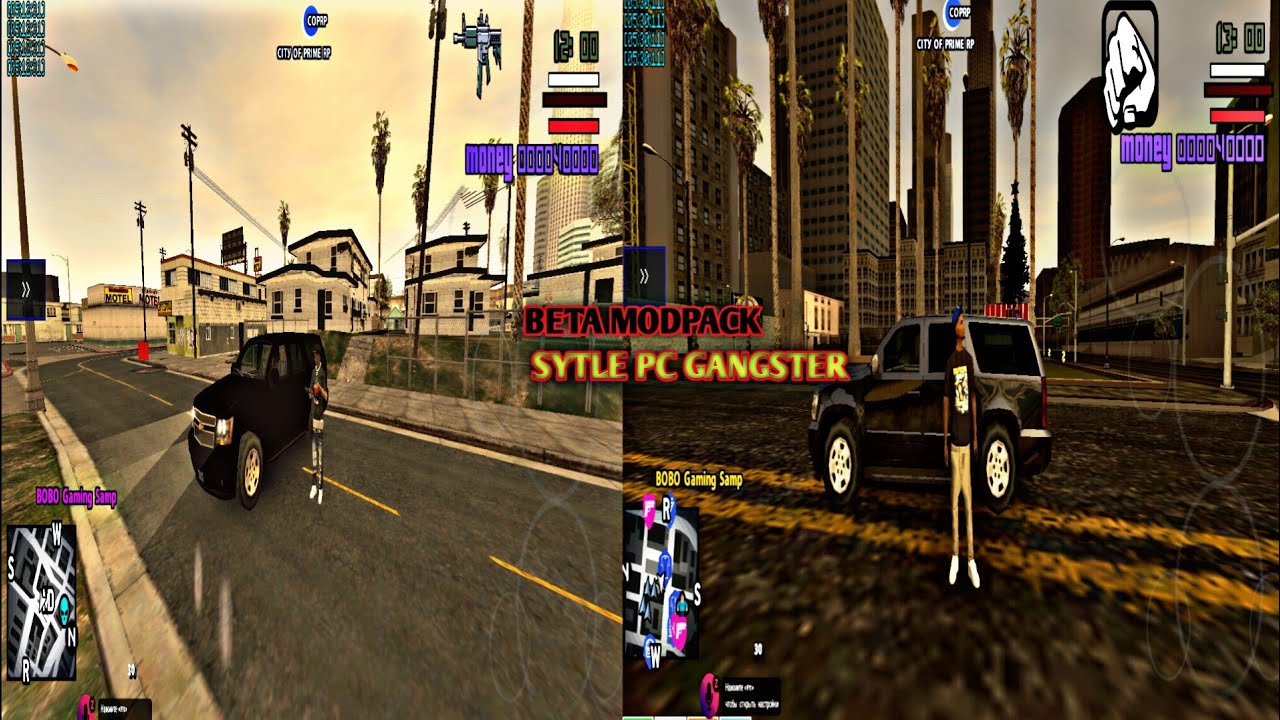 SA-MP SHARE Beta Modpack Gangster Pc Style Full Retexture LS - YouTube