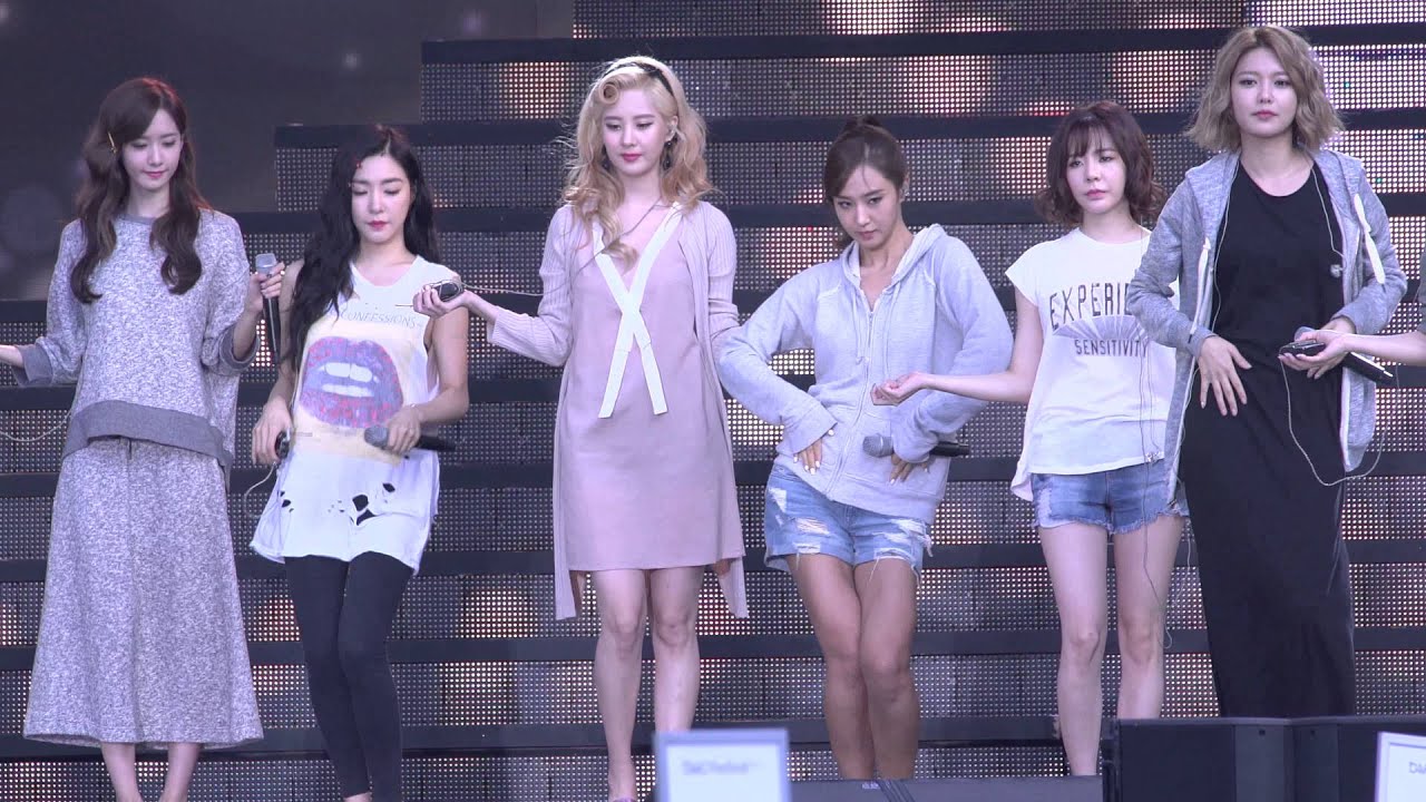 DMC DJ콘서트 소녀시대 Lion heart 리허설1