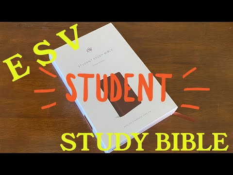 ESV Student Study Bible by Crossway