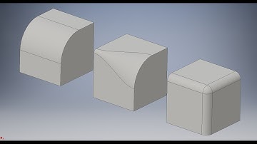 Autodesk Inventor - Chamfer & Fillet 3D