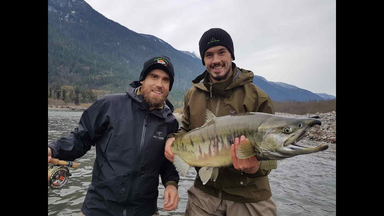 Fly fishing in Canada for Salmon with Henrik Zetterberg and Jonathan