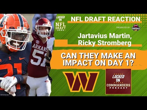 Why Quan Martin and Ricky Stromburg were drafted by the Washington Commanders | 2023 NFL Draft Why Quan Martin and Ricky Stromburg were drafted by the Washington Commanders | 2023 NFL Draft