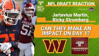 Why Quan Martin and Ricky Stromburg were drafted by the Washington Commanders | 2023 NFL Draft