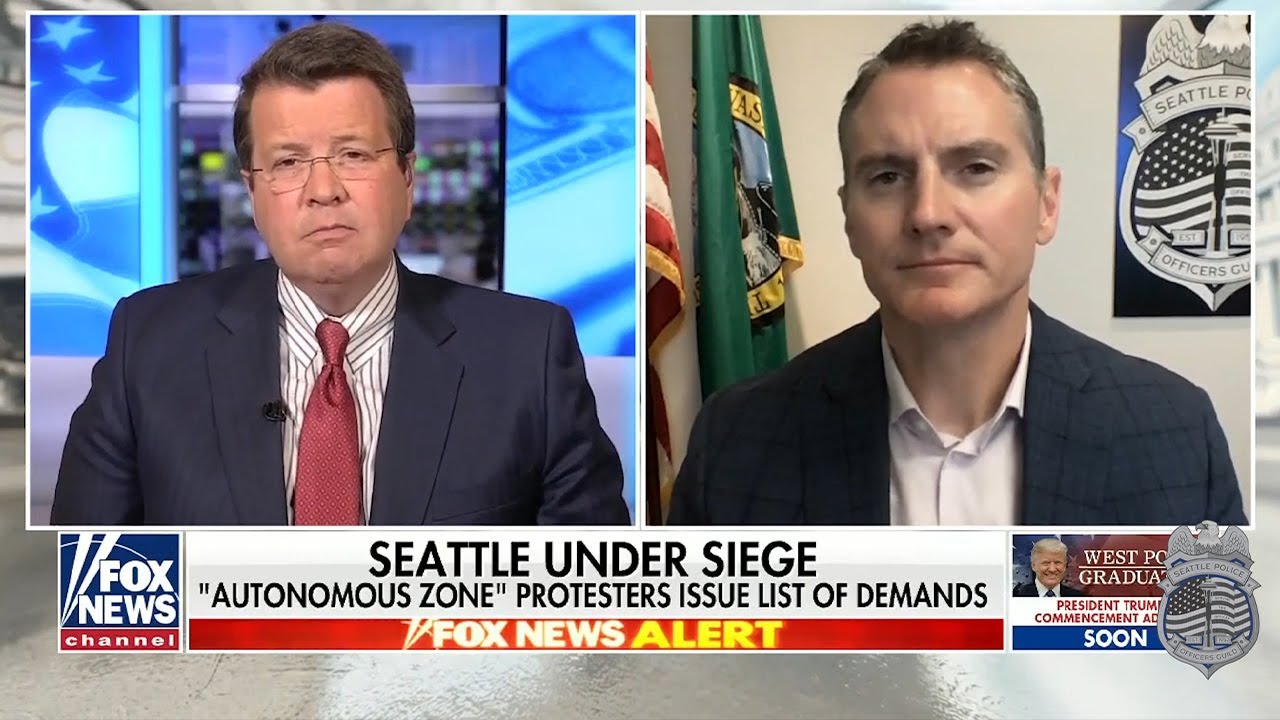 Seattle Police Officers Guild President Mike Solan, Interviewed on Cavuto Live 6.13.20