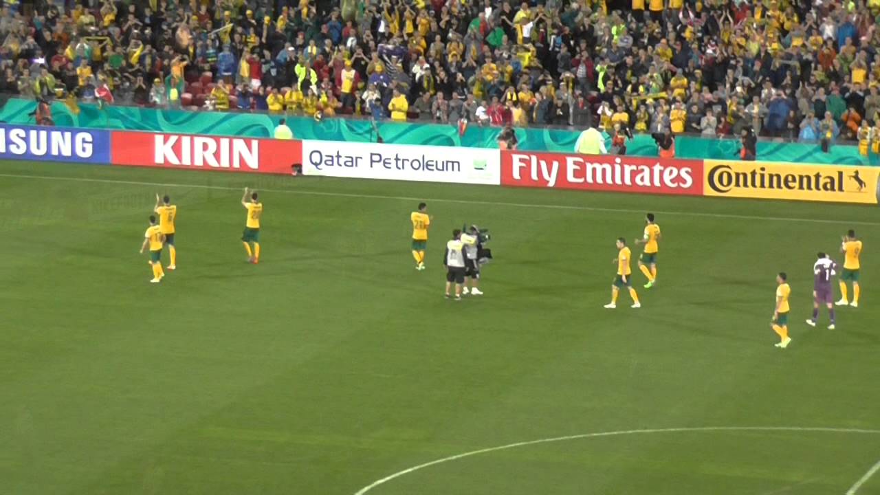 AFC Asian Cup 2015 2nd SemiFinal Australia Vs UAE Final Minutes & Socceroo Celebrations
