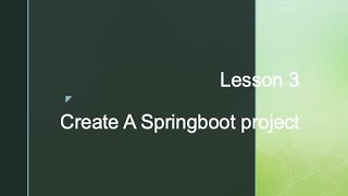 Spring boot lesson 3 - Building multi level project using gradle