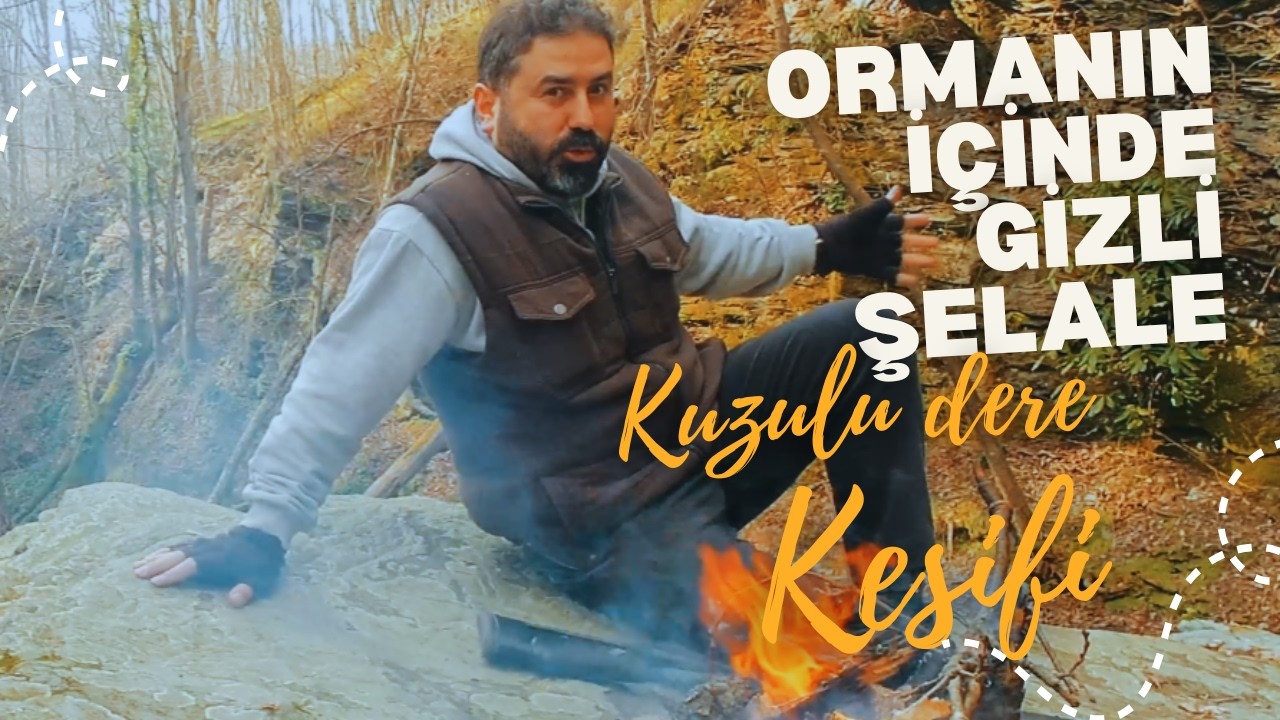 Ormanın İçinde Gizli Şelale