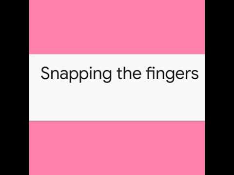 Snapping The Fingers Meaning In HindiStudystudy