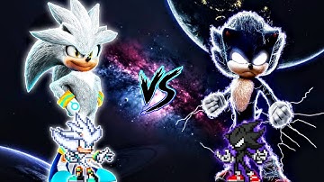 Silver V2 OP (all form) (New) VS Dark Sonic V2 OP in Jump Force Mugen