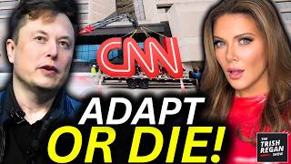 🚨CNN’s Bloated 1980 Biz Model CRASHES! The End of CNN as We Know It If Elon's Investing!