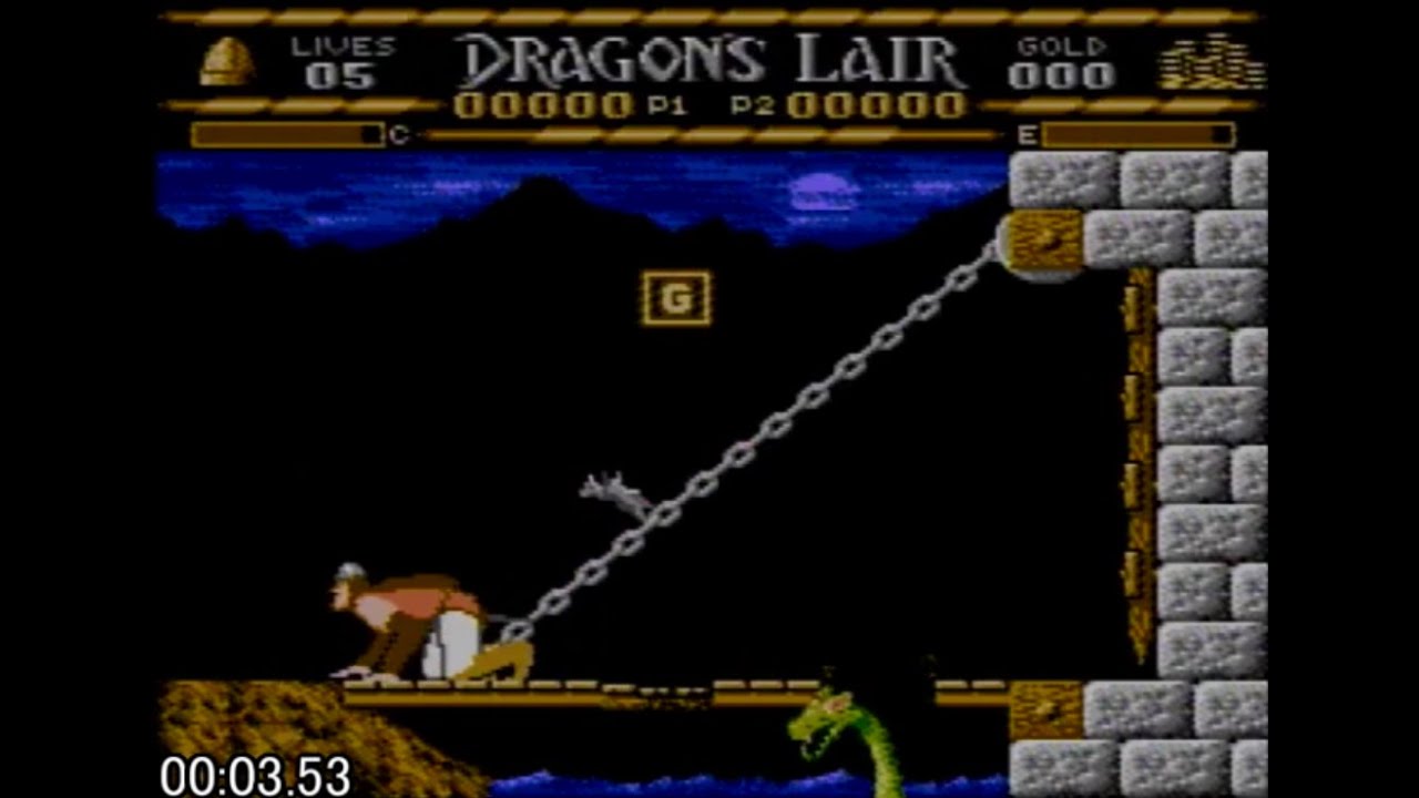 RTA]ドラゴンズレア（ファミコン版）_4分24秒33 - YouTube