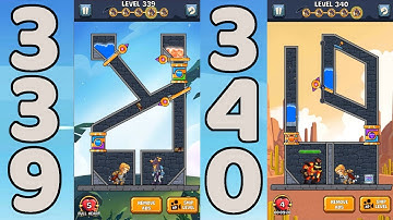 How to Loot 2 - Hero Rescue & Pin Pull Level 339 & 340