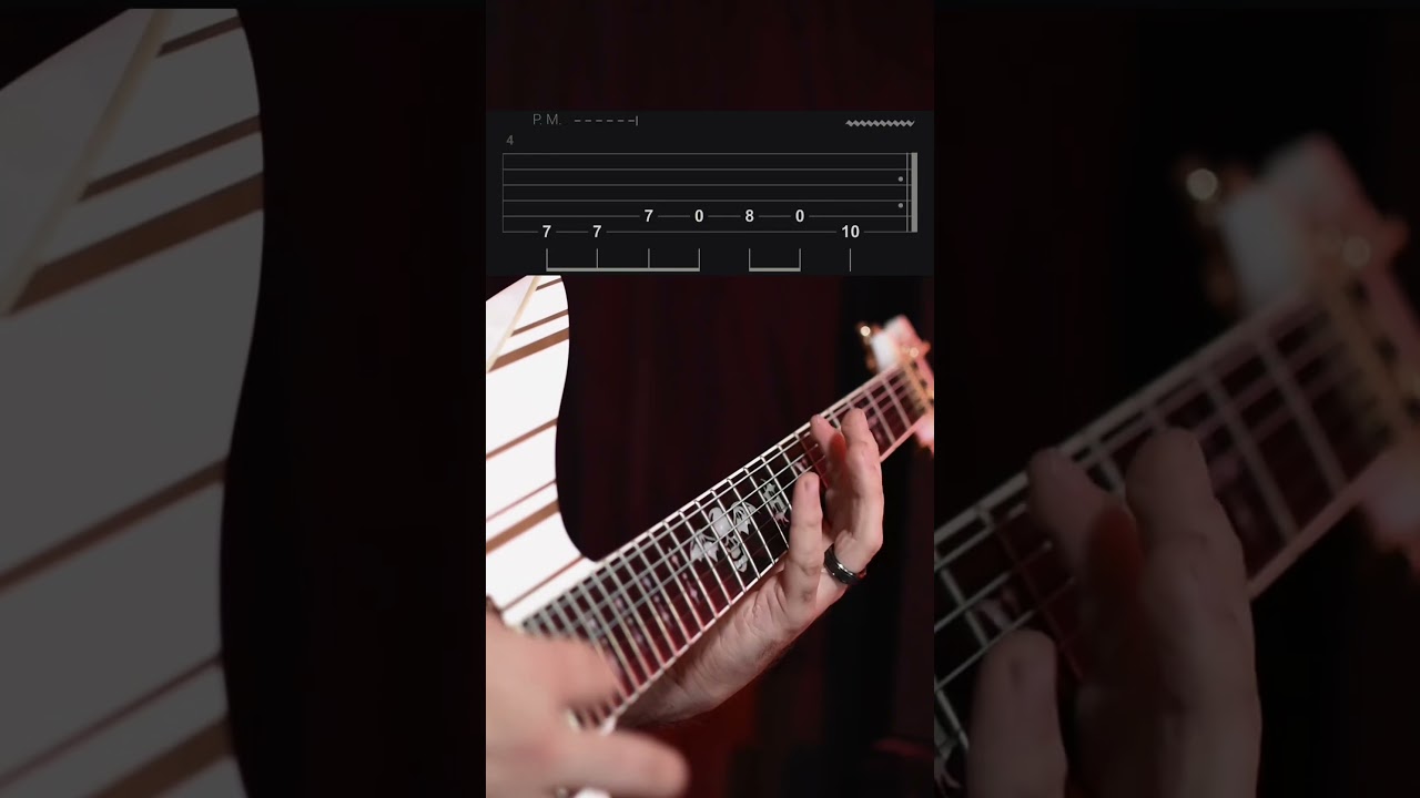 Unholy Confessions - Avenged Sevenfold intro slow lesson. 