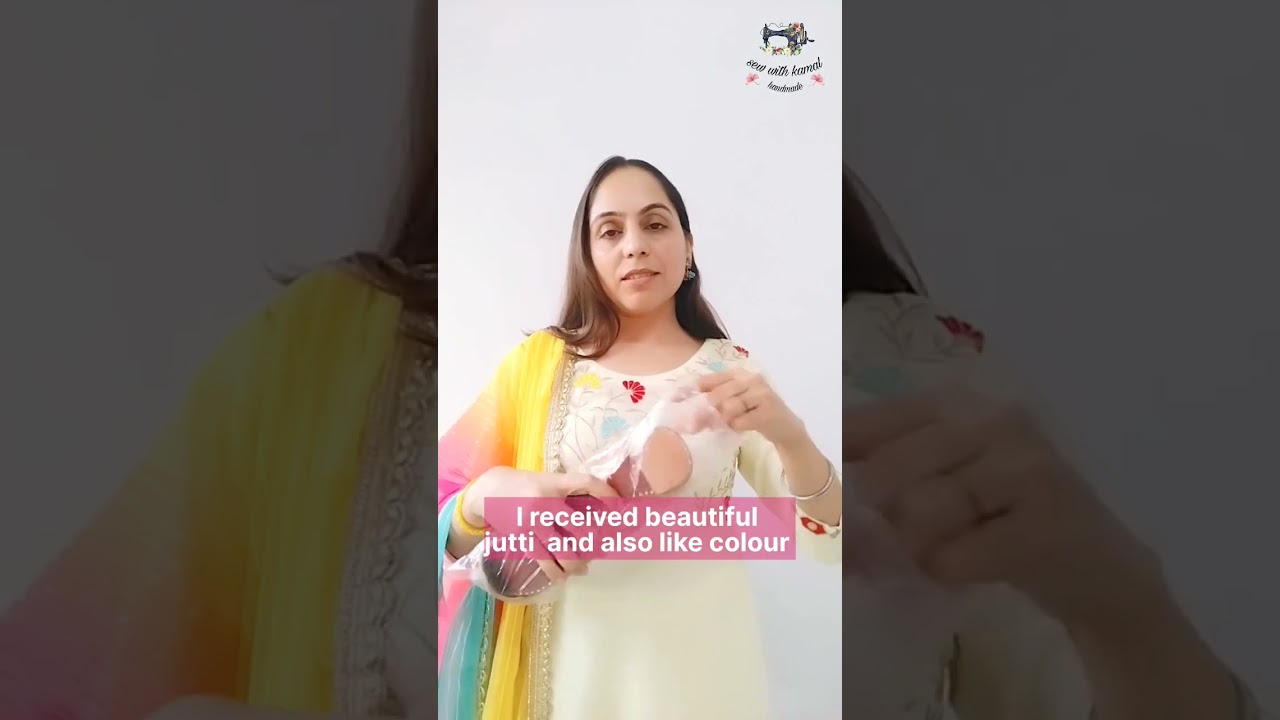 Unboxing Punjabi jutti /mojjeri 