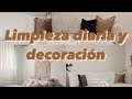 Motívate💪🏽 conmigo!! LIMPIEZA 🧼 🧹 DIARIA Y CMABIO DE DECORACIÓN INVIERNO ❄️