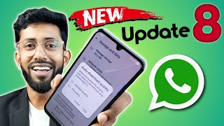 WhatsApp 8 New Update , WhatsApp Auto Download Quality , WhatsApp New Amazing 😍